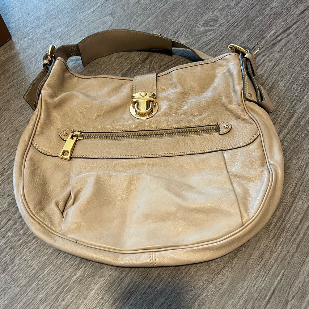 Marc Jacobs Shoulder Hobo Sheep Skin Leather Bag - image 2